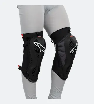 Kniebescherming Alpinestars Sequence Zwart-Rood