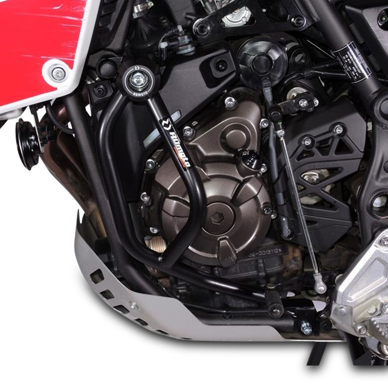 Onderste Valbeugels RDMOTO Mat-Zwart