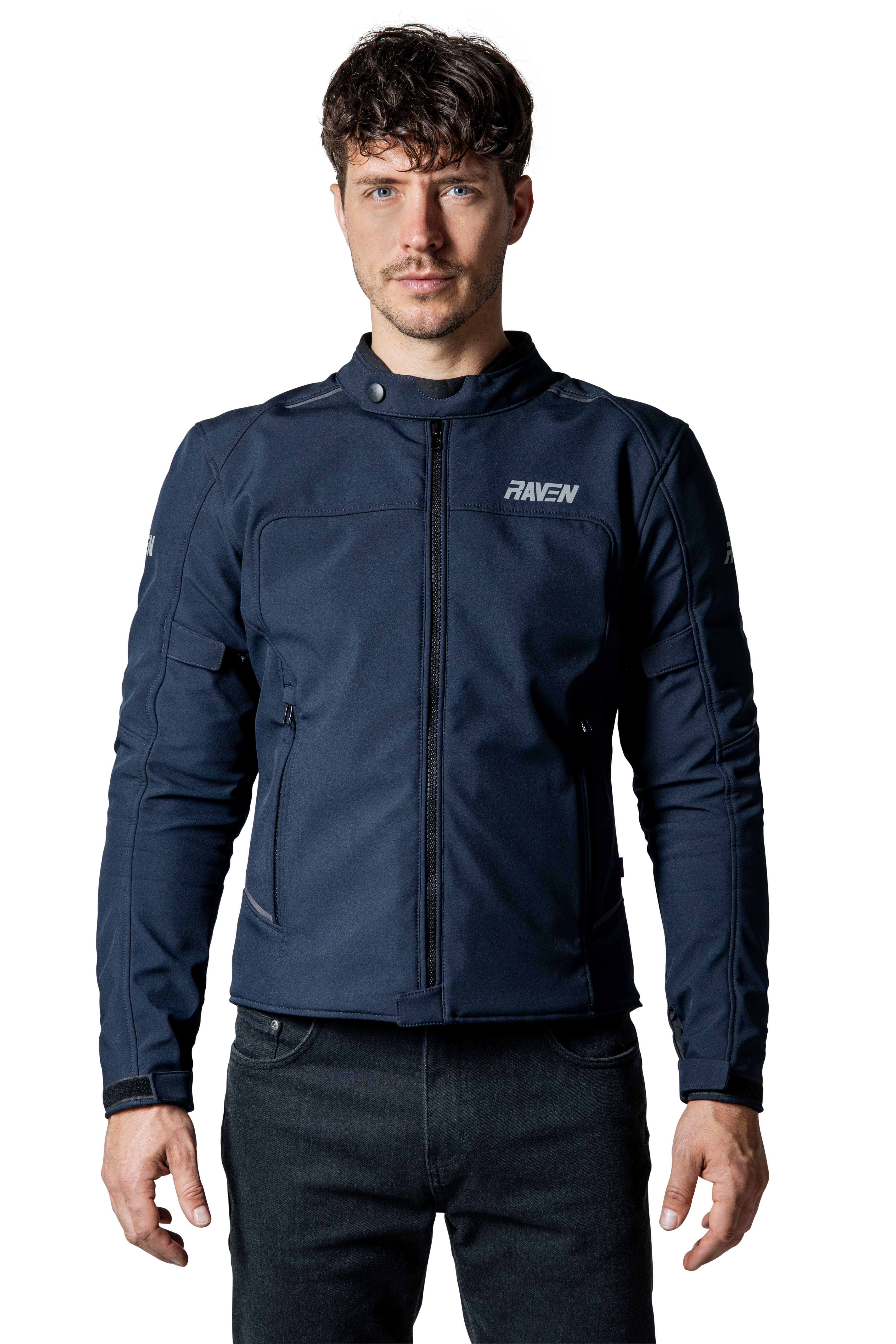 Chaqueta de Moto Raven Rila Softshell WP