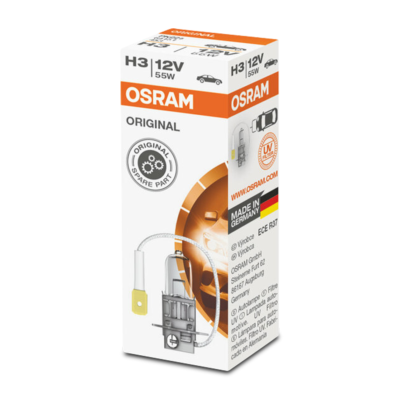 Ampoule Osram Original Line H3 12 V / 55 W