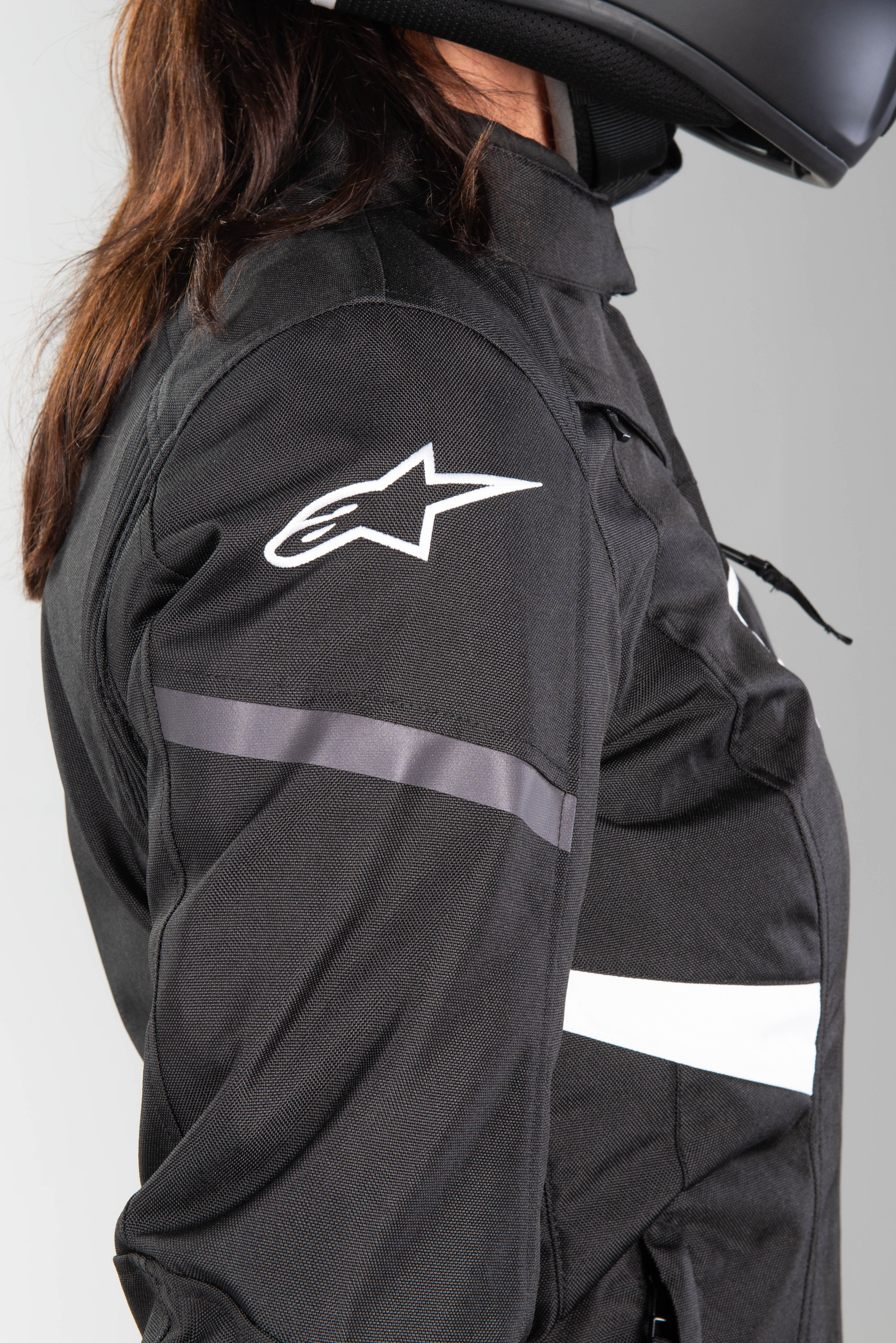 Jakke Alpinestars Stella T Kira vanntett Svart Hvit Nå 35 Jakke Alpinestars Stella T Kira vanntett Svart Hvit Nå 35
