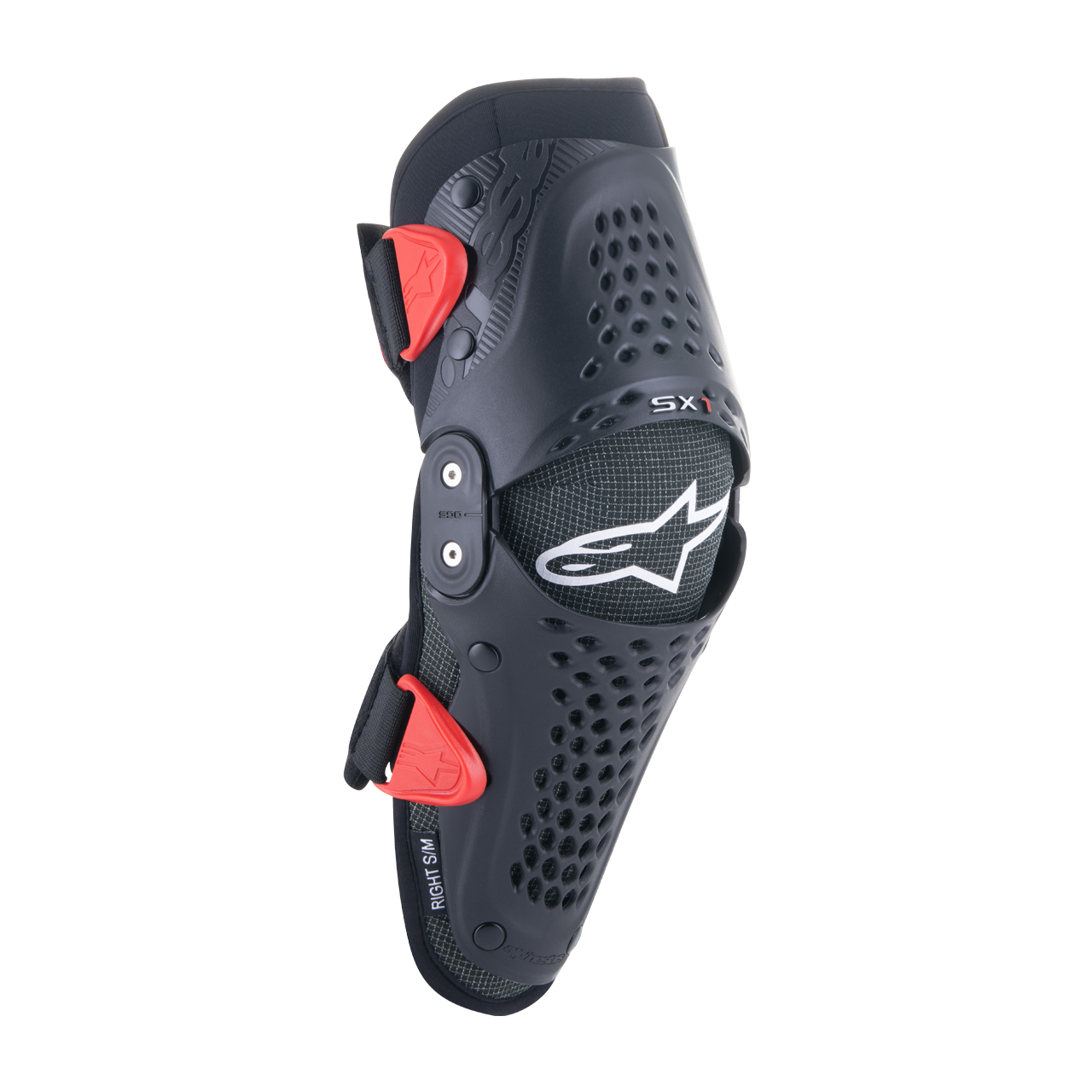Rodilleras Niño Alpinestars SX-1 Negro-Rojo