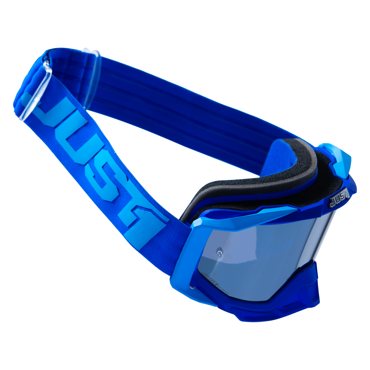 Just1 Iris 2.0 MX Goggles Logo Mirror Silver Lens