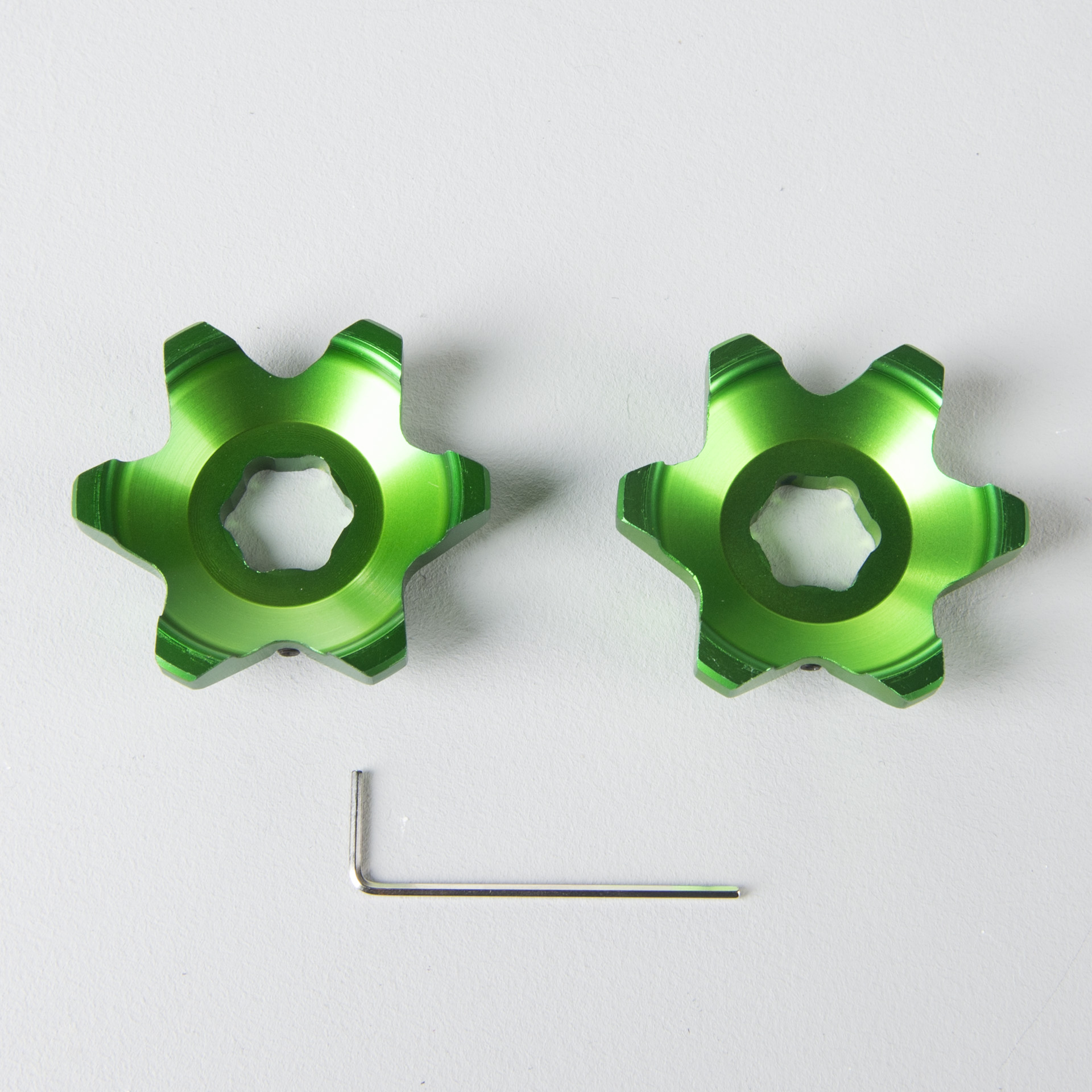 RDMOTO Fork Adjustment Screw Green