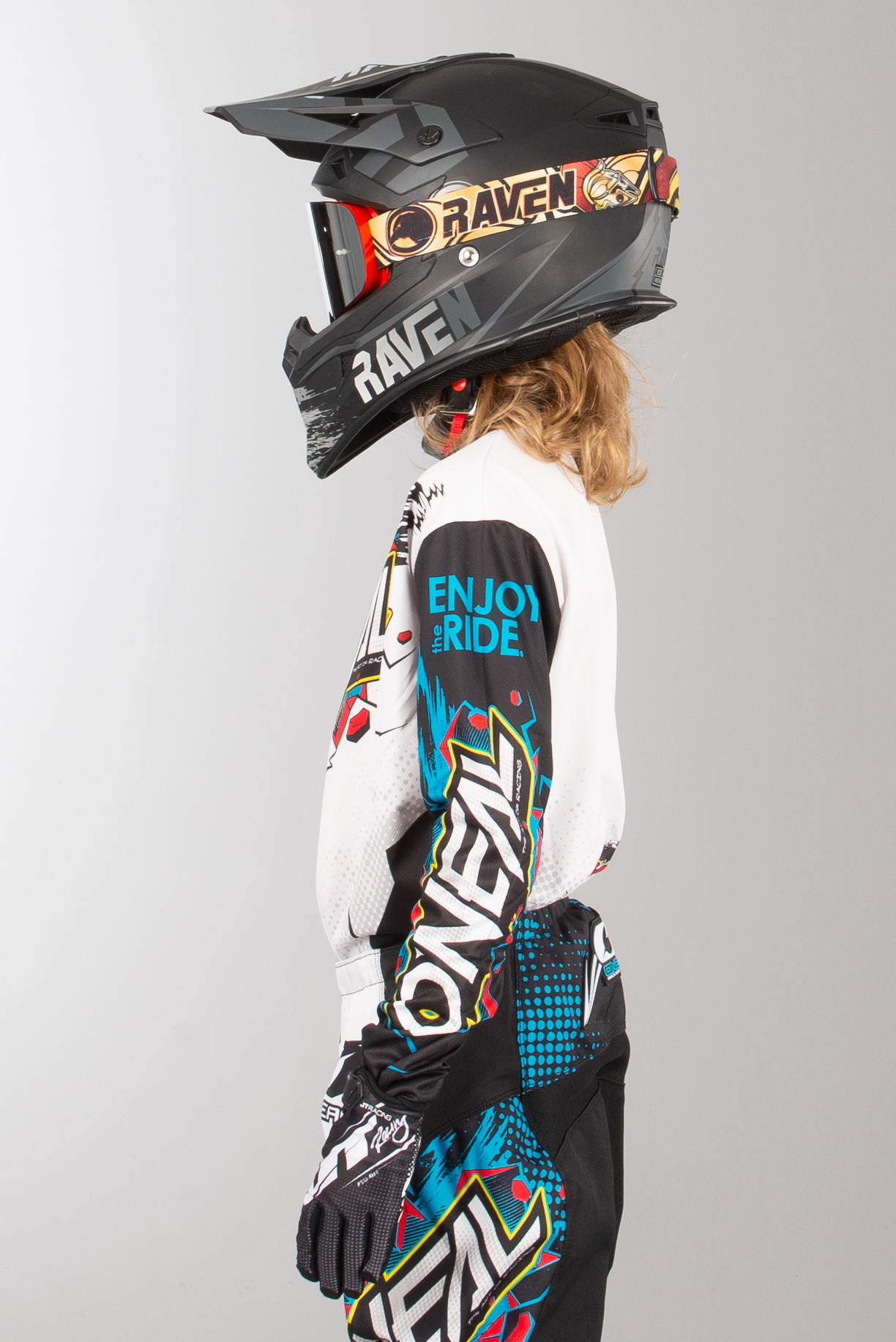 O'Neal Element Villain Kid's MX Jersey