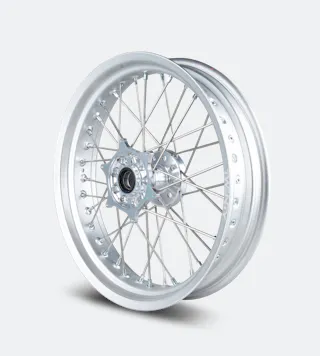 Vorderrad Twenty Supermotard Silber-Silber 17"