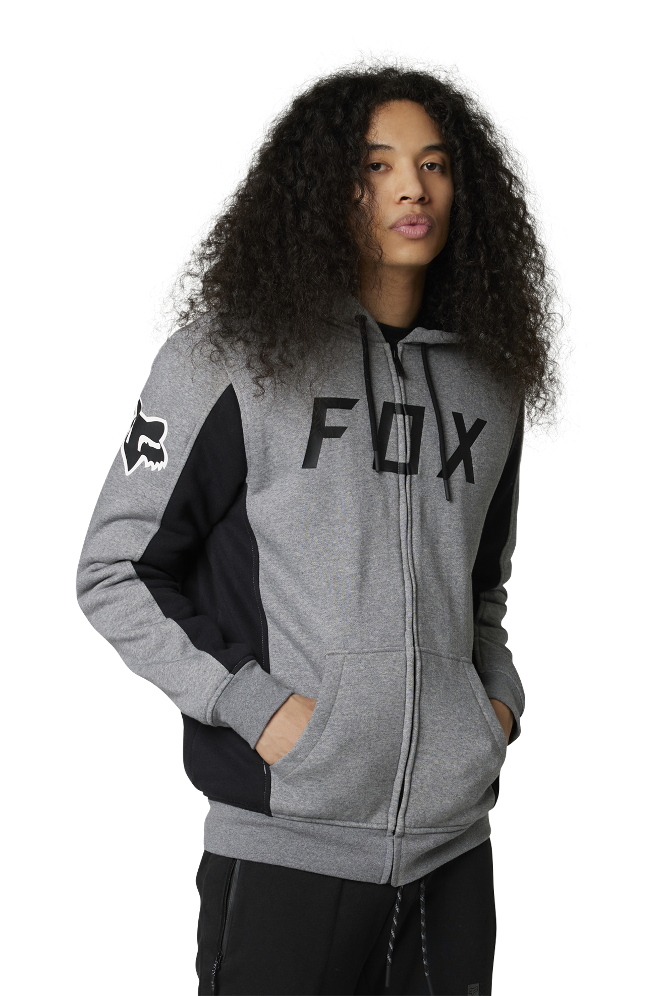 Vest Fleece FOX The Title Sasquatch Heather