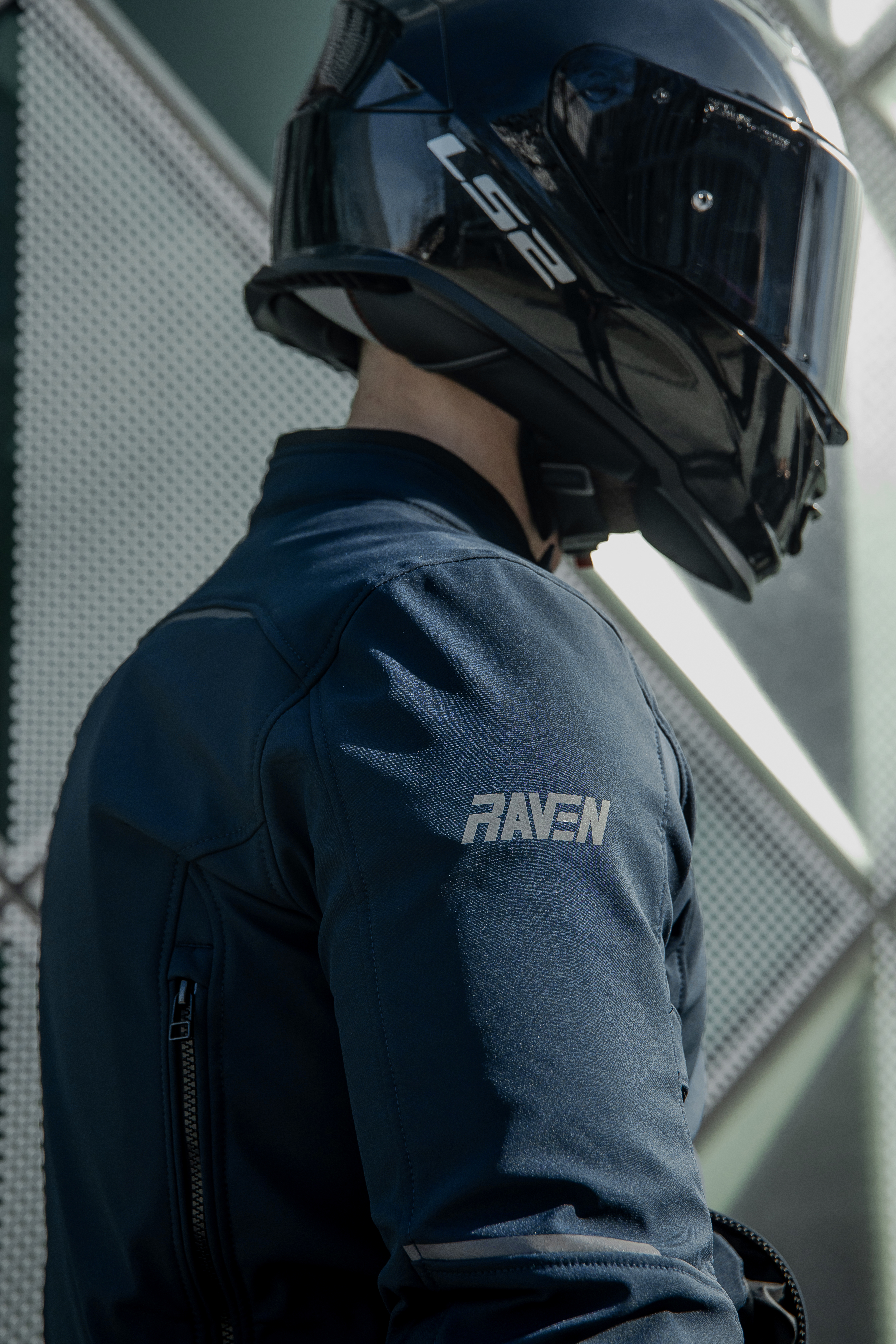 Chaqueta de Moto Raven Rila Softshell WP