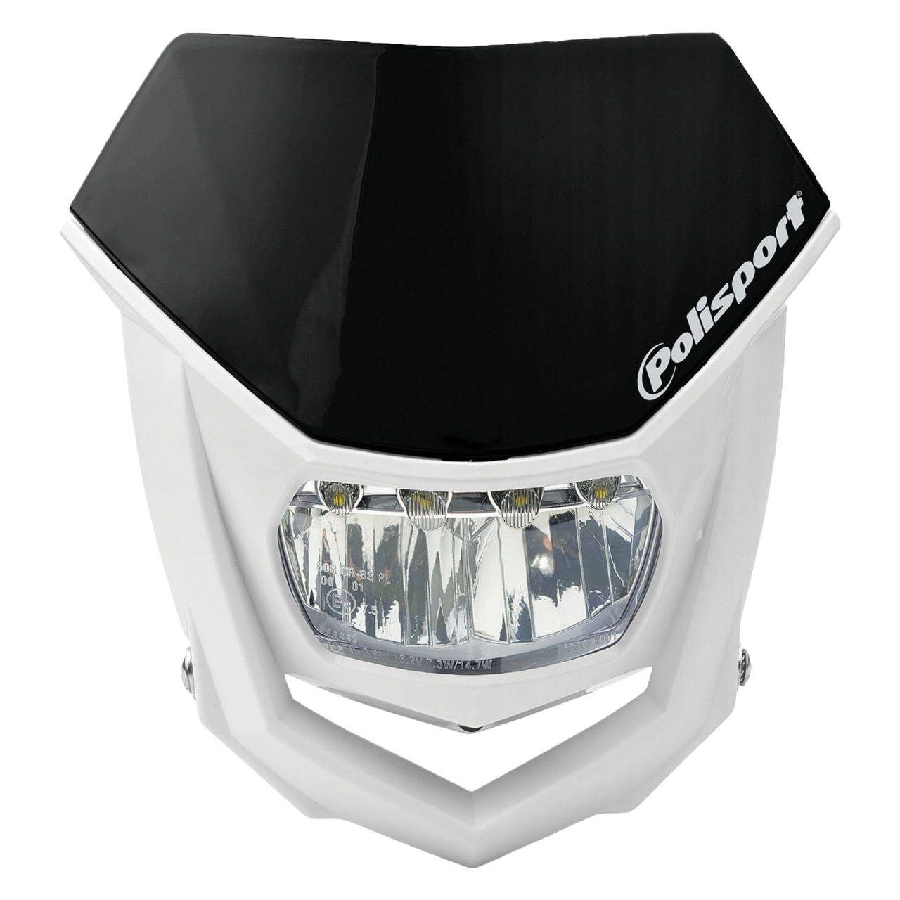 Careta Halo LED homologada Polisport blanco 8667100001 - Moto Recambio