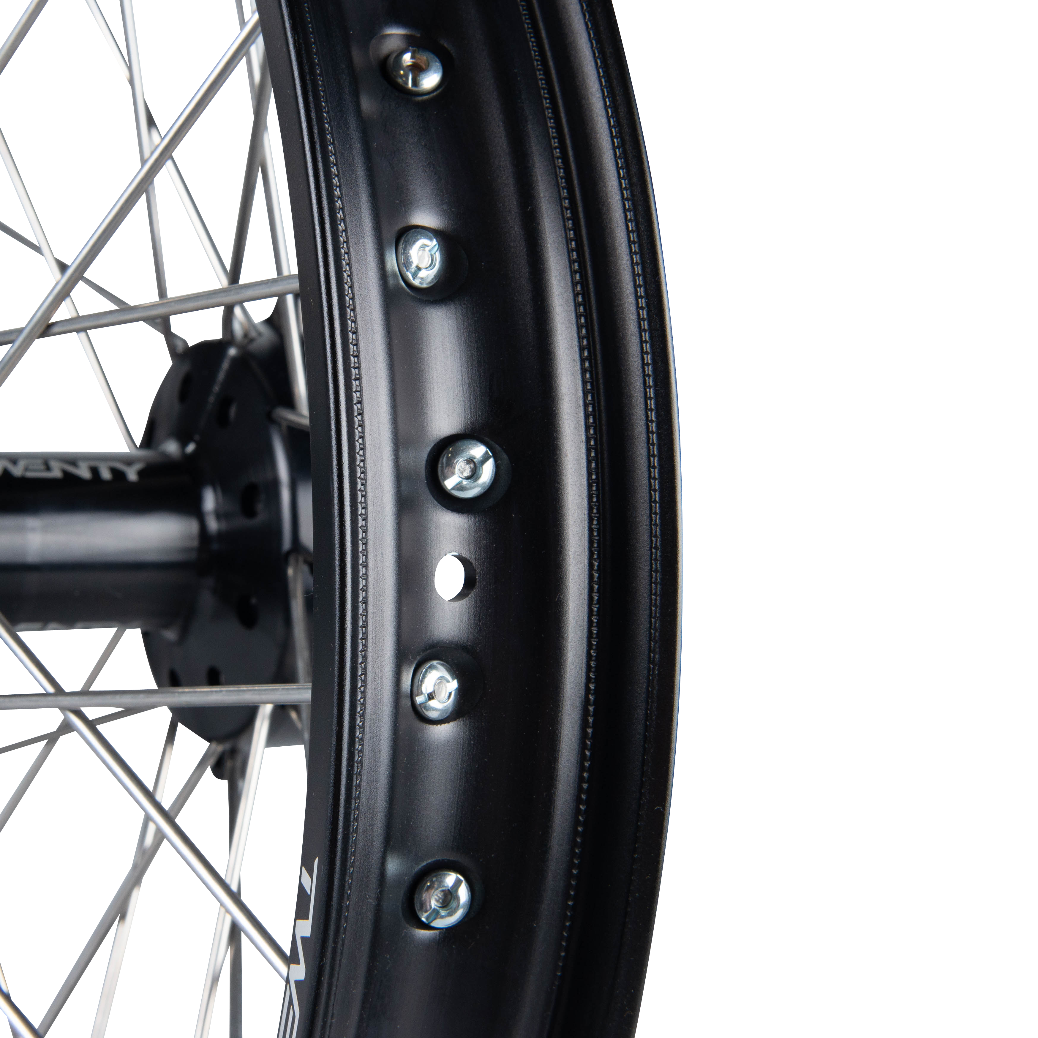 Twenty MX Rear Wheel Black-Black 19"