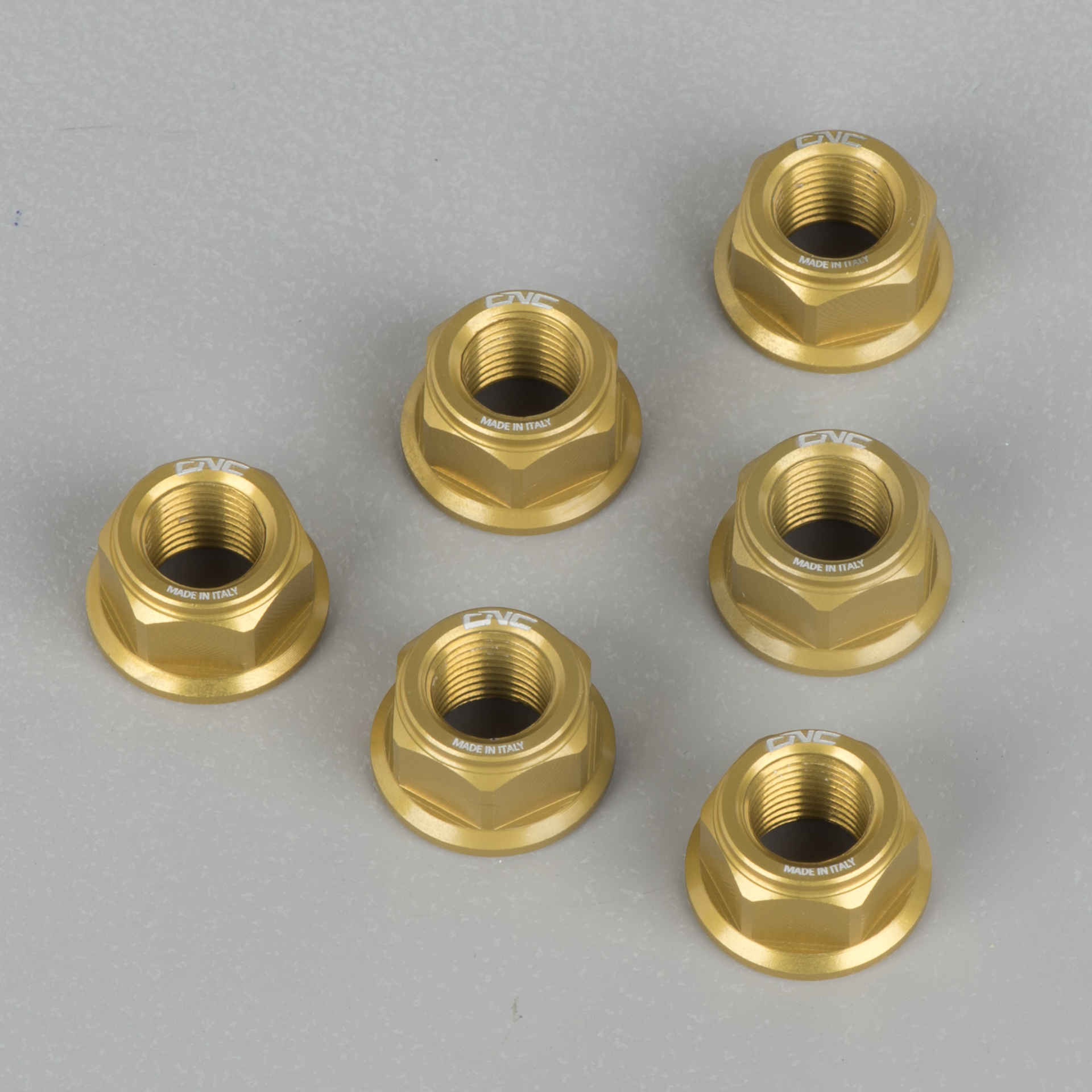 CNC Racing M10x1 Nut Kit 6-Pack