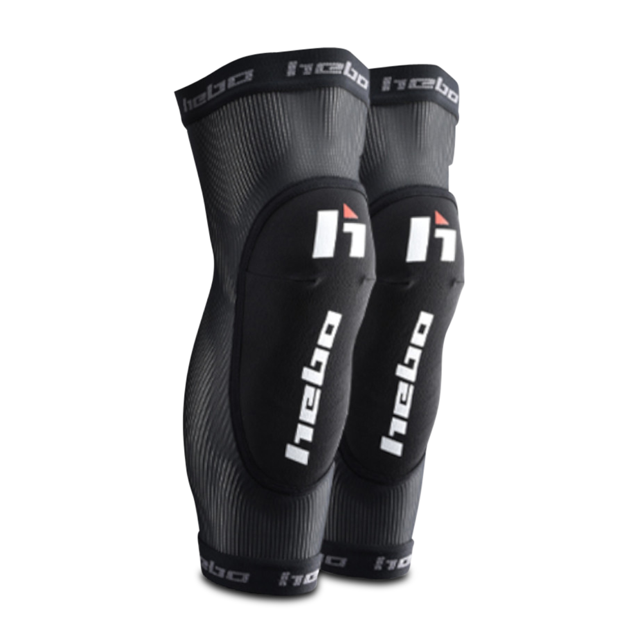 Hebo Long Defender Pro H Knee Guards Black