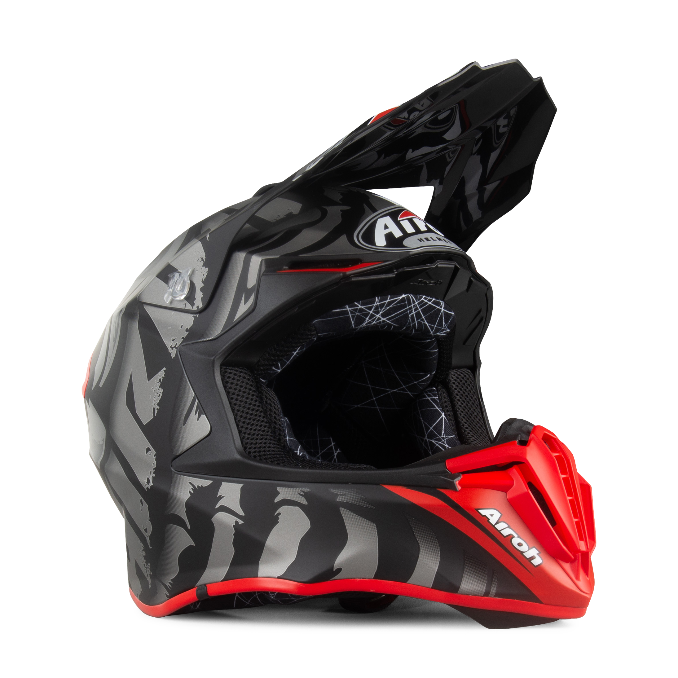 2019 Airoh Twist LEGEND Black Matt Helmet Motocross Enduro L 59-60cm