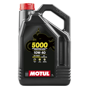 Puolisynteettinen Öljy 4T Motul 5000 10W40 4L