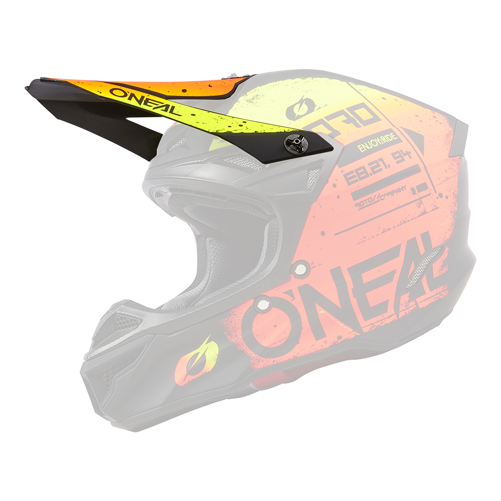 O'Neal 5SRS Polyacrylite Scarz MX Helmet Peak