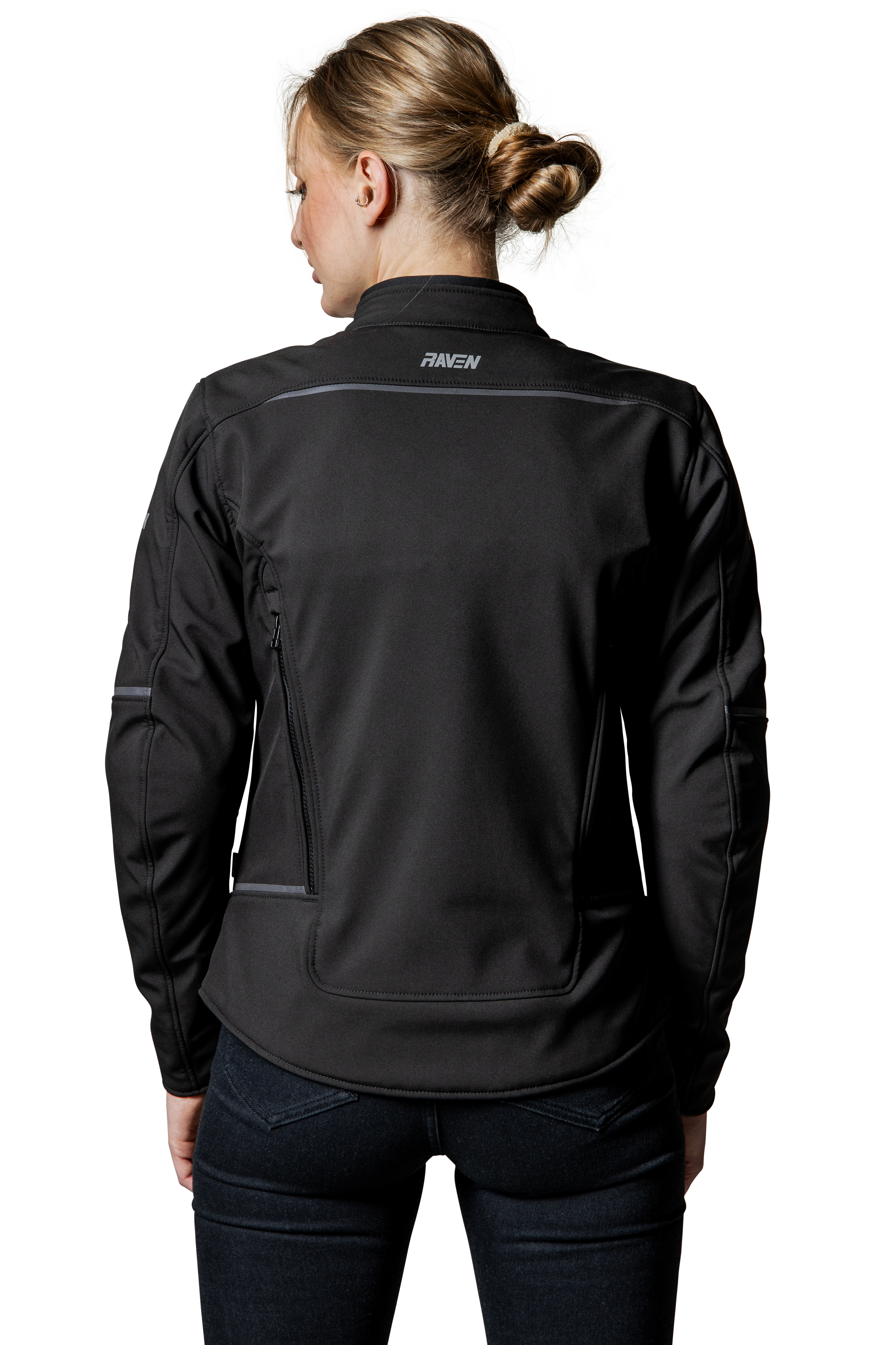 Chaqueta de Moto Mujer Raven Rila Softshell WP
