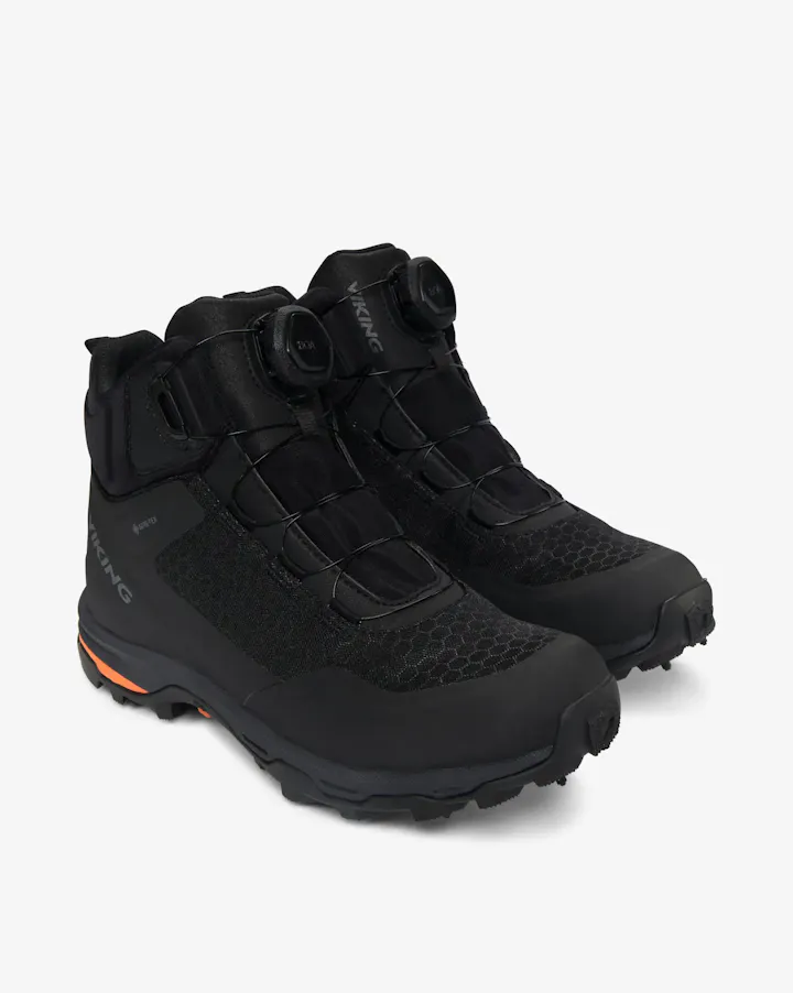 Sneeuwscooterlaarzen Dames Viking Rask 2 Spikes Mid GTX BOA W