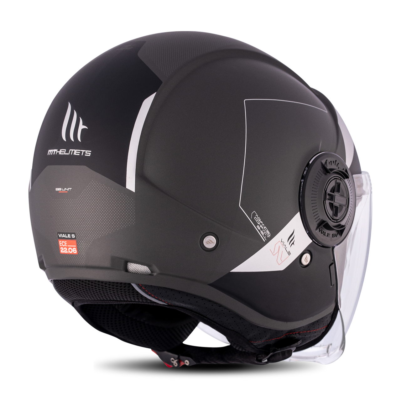 Casque Jet MT Viale SV S 68 Unit