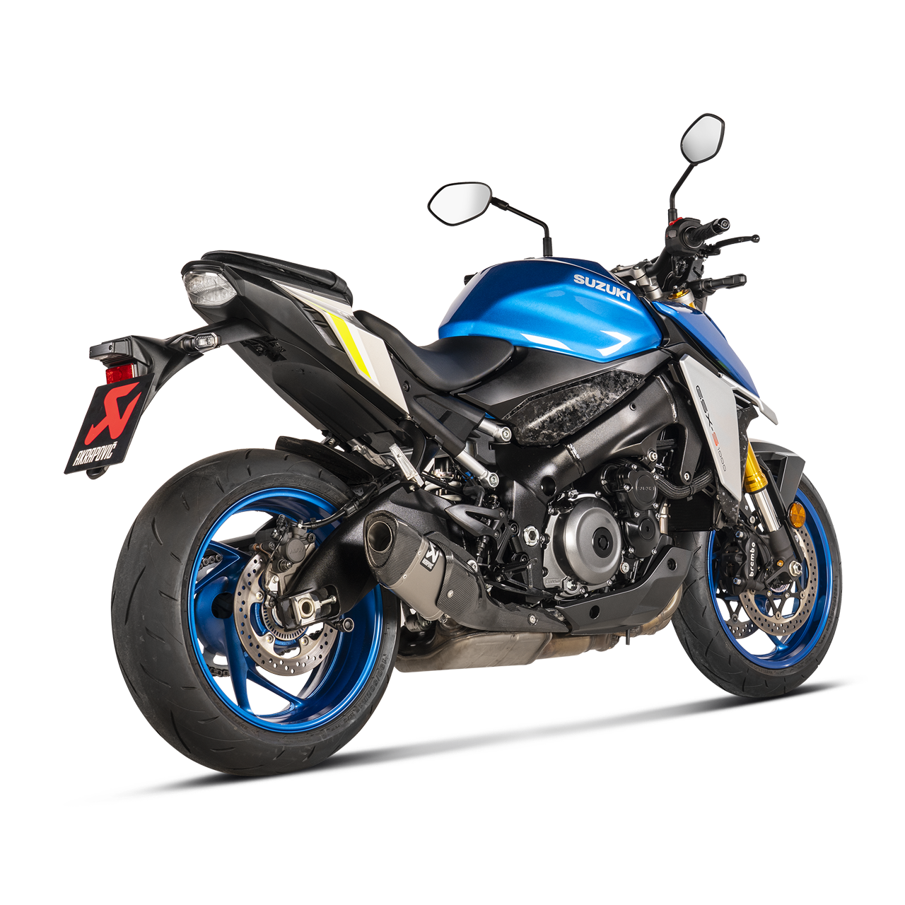 Silenziatore Slip-On Akrapovič Titanio