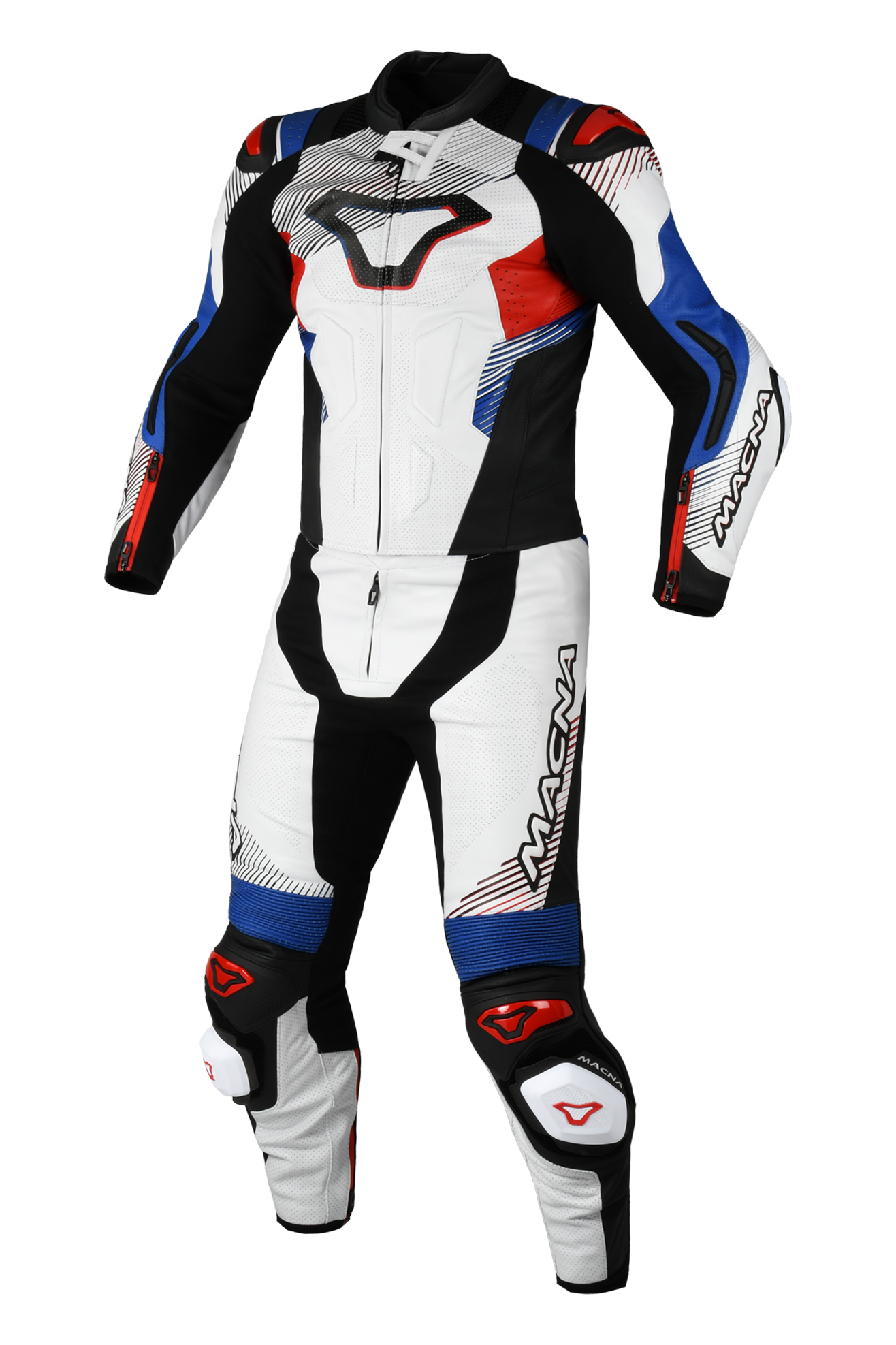 Motorrad-Lederanzug Macna Armadyl 2-Teilig