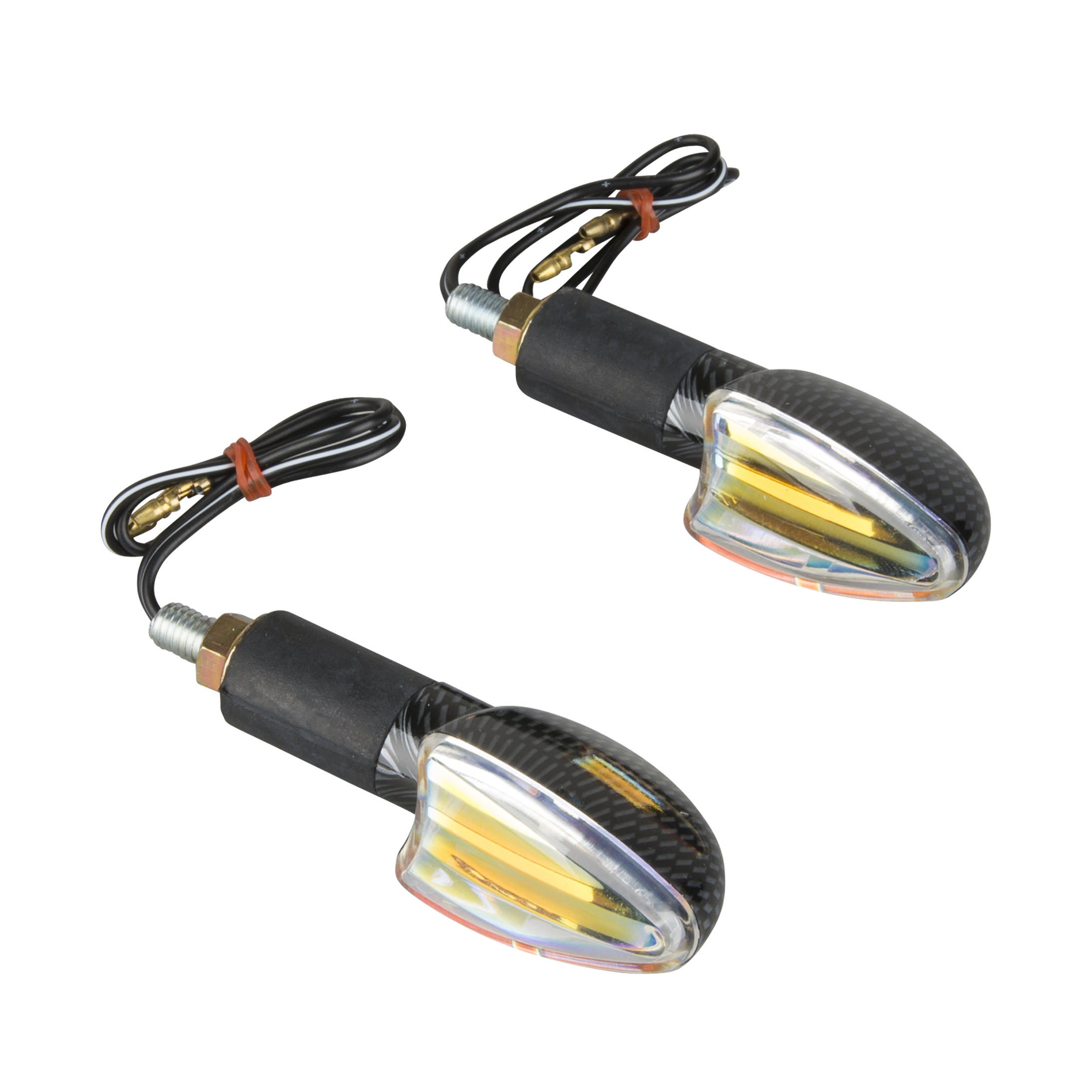 MiniBlinkers Booster M3 Carbon Lång Klarglas Lägsta prisgaranti