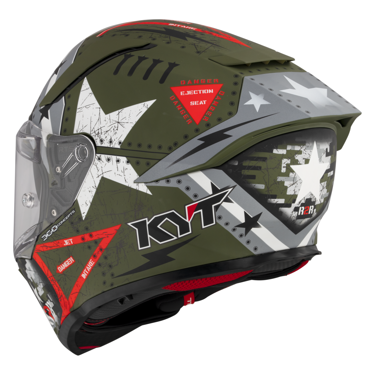 Casco Integral KYT R2R Max Assault