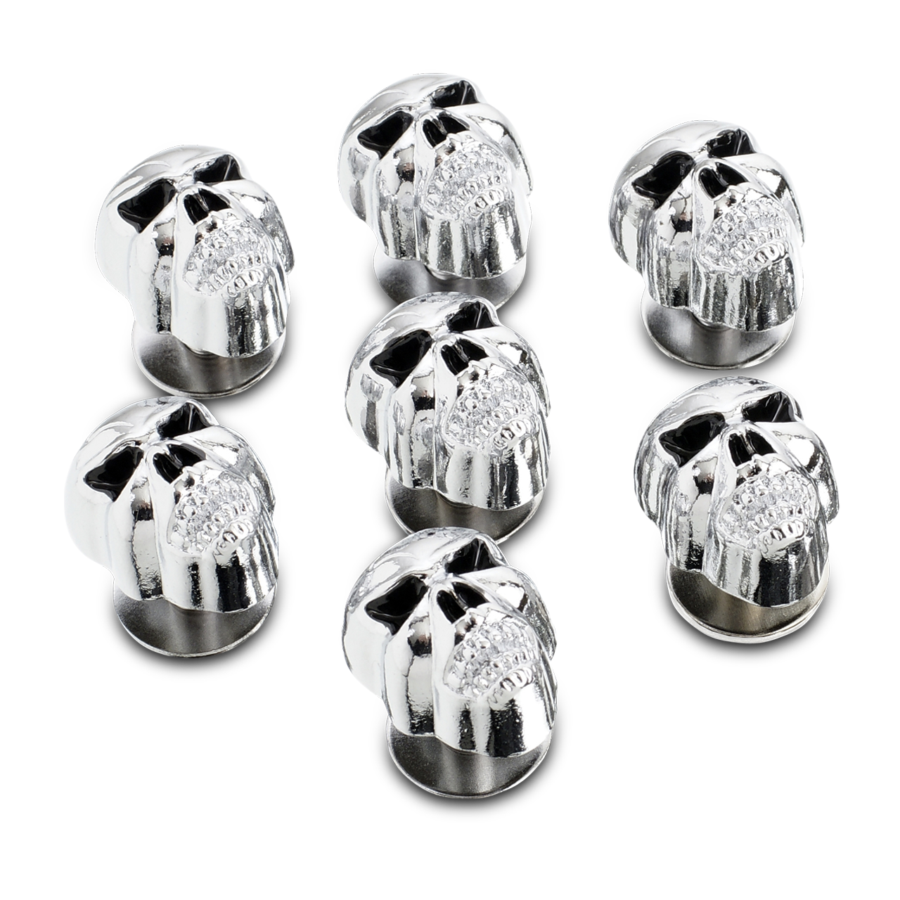 CustomAcces Big Calavera M6 Screw Kit Chrome