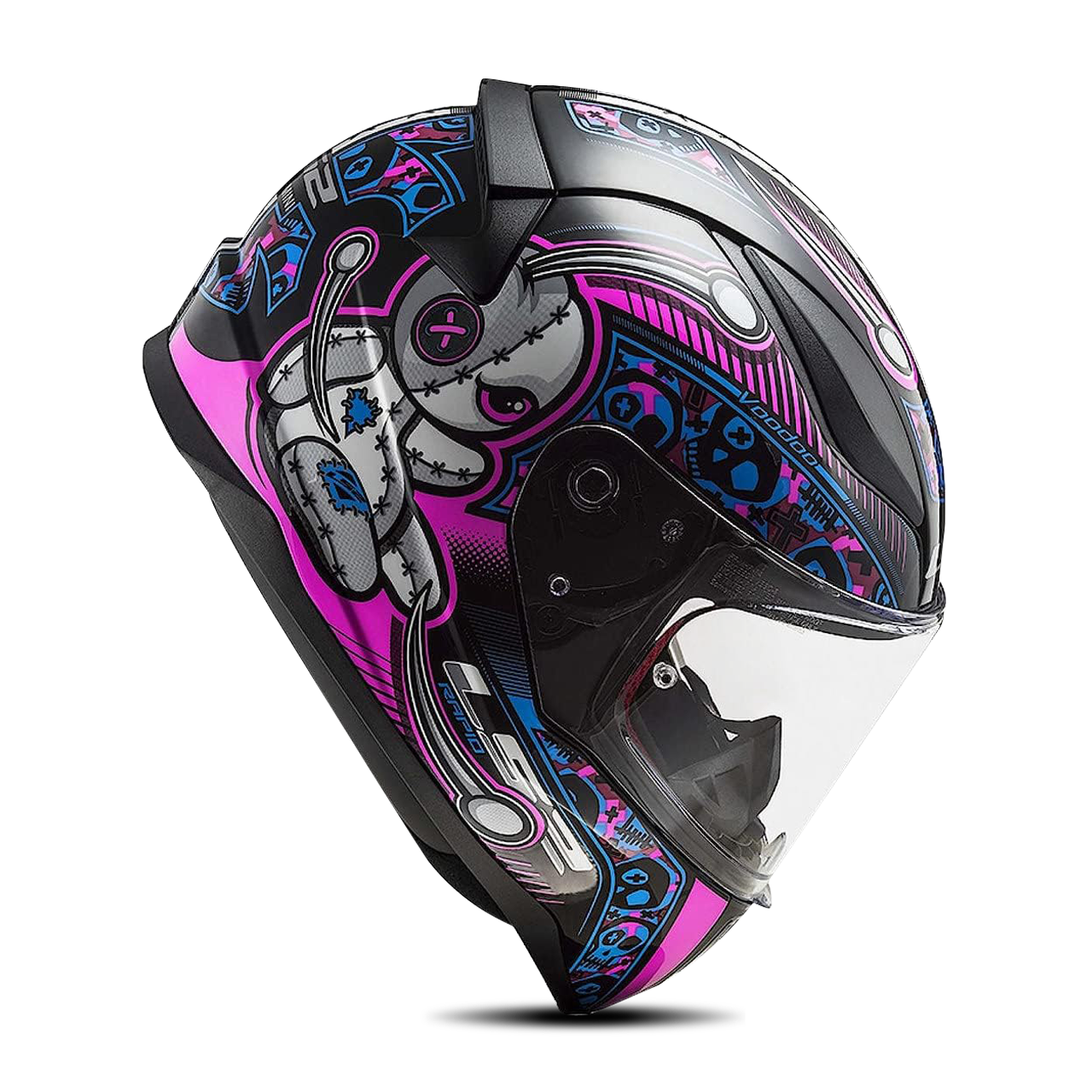 Casco Integral Niño LS2 FF353 RAPID Mini Fluo