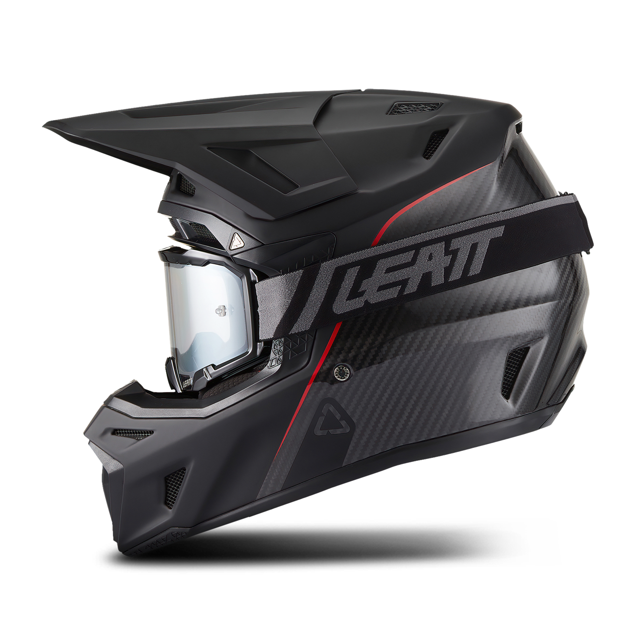 Kit Casco Cross Leatt 9.5 FIM V.27 con Maschera Velocity 6.5 Iriz