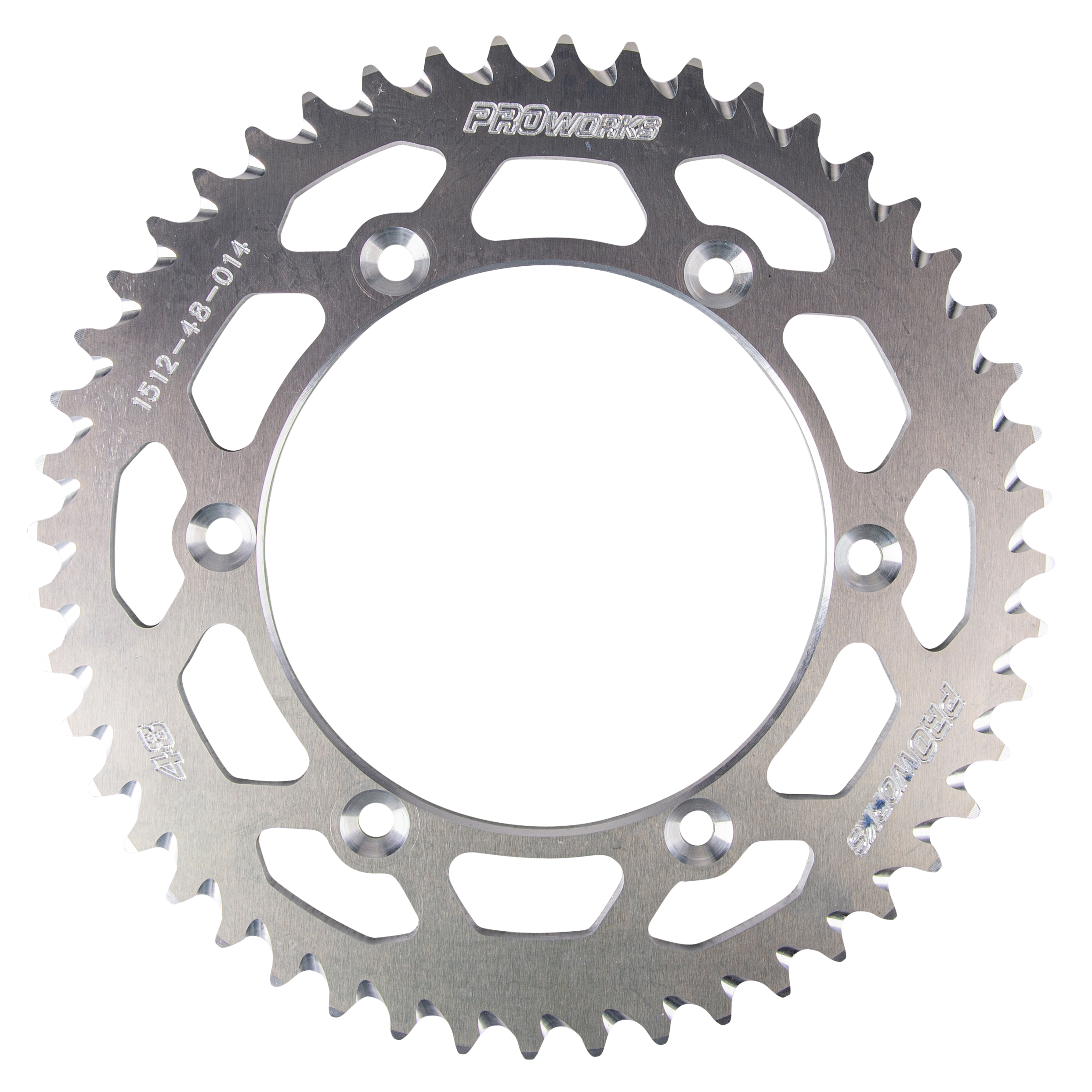 Tandwiel Achter Proworks Aluminium Zilver
