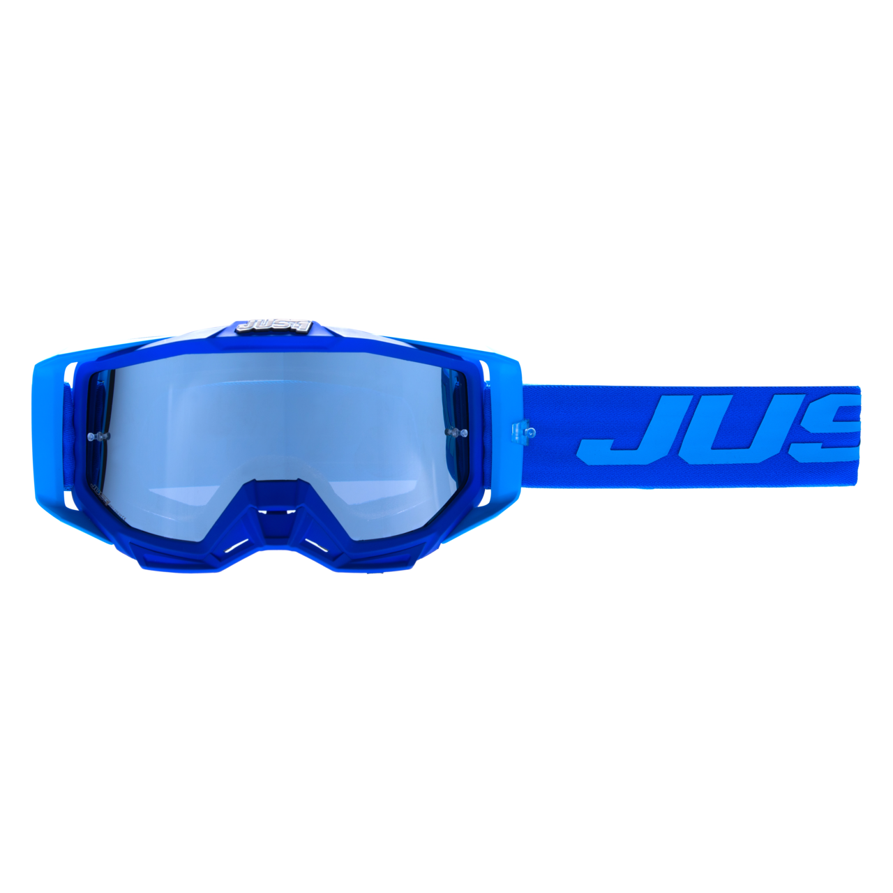 Just1 Iris 2.0 MX Goggles Logo Mirror Silver Lens