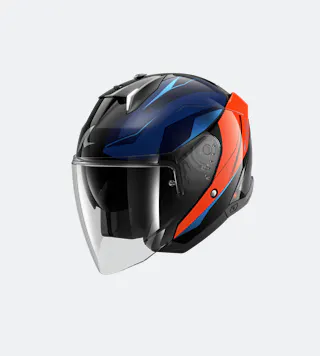 Capacete Aberto Shark Skwal I3 Jet Mekarium