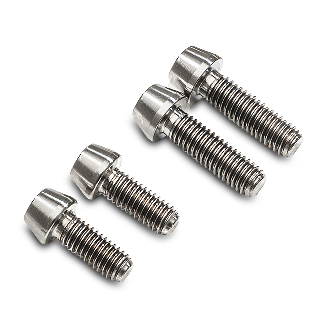 Juego de Tornillos CNC Racing para Faros (4 unidades) - Titanio