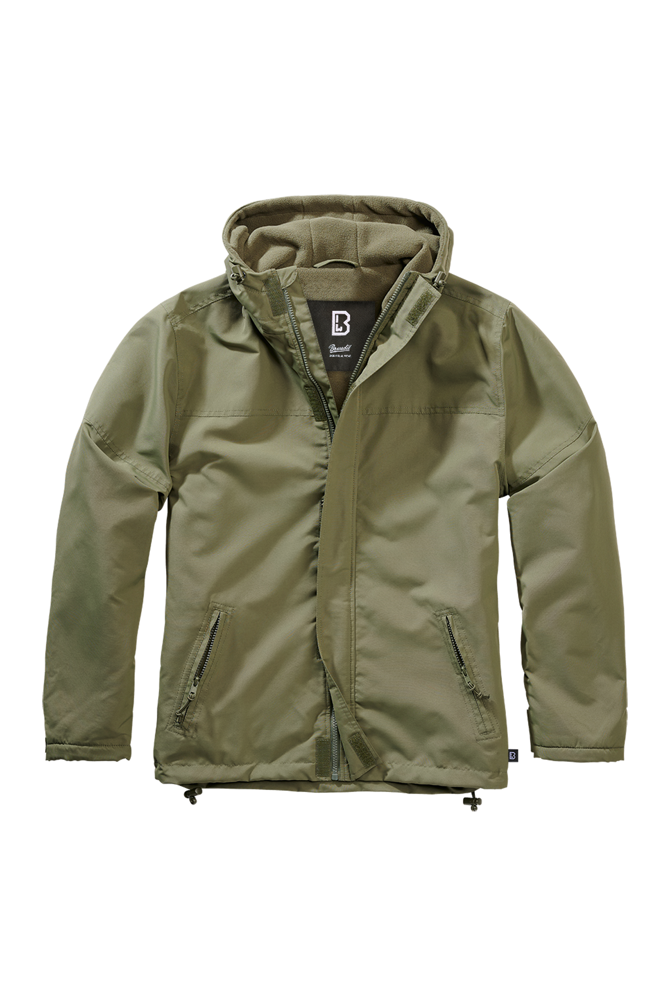 Brandit Herren Regenjacke Windbreaker Schlupf Kapuzen Übergangs Summer Neu
