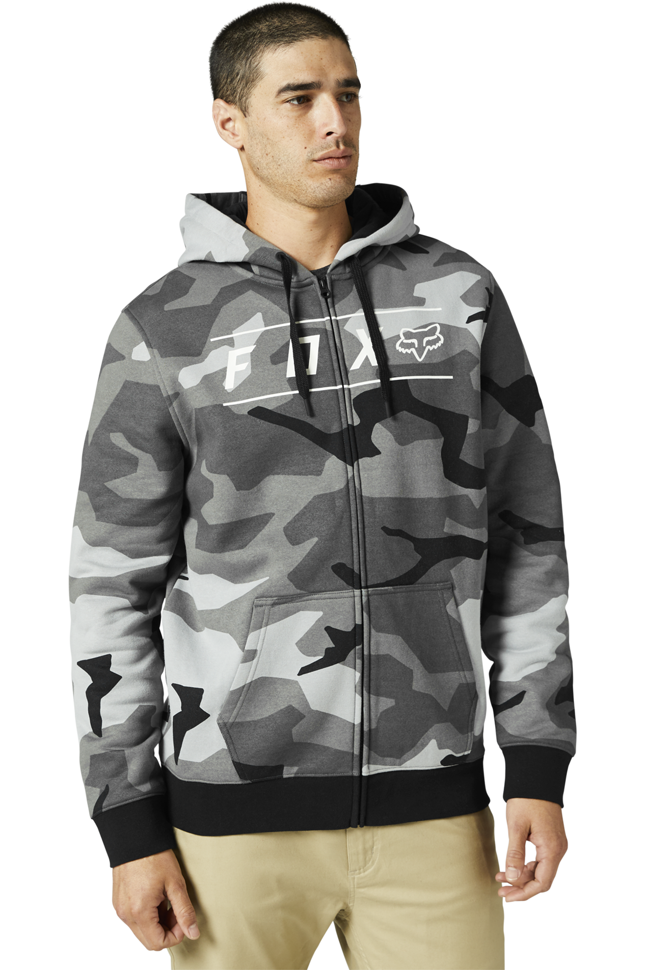Fleece FOX Pinnacle Camo Zip