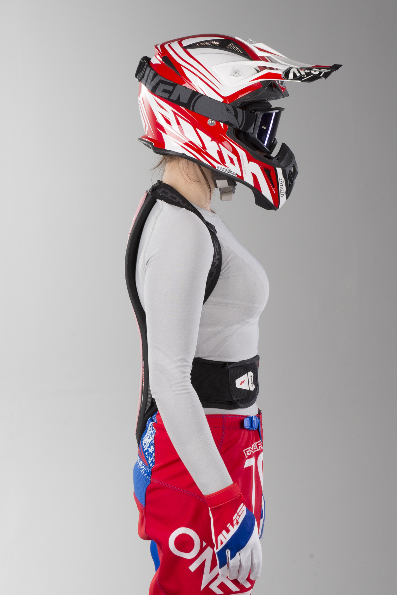 Zandonà Hybrid Pro x7 Back Protector Pink