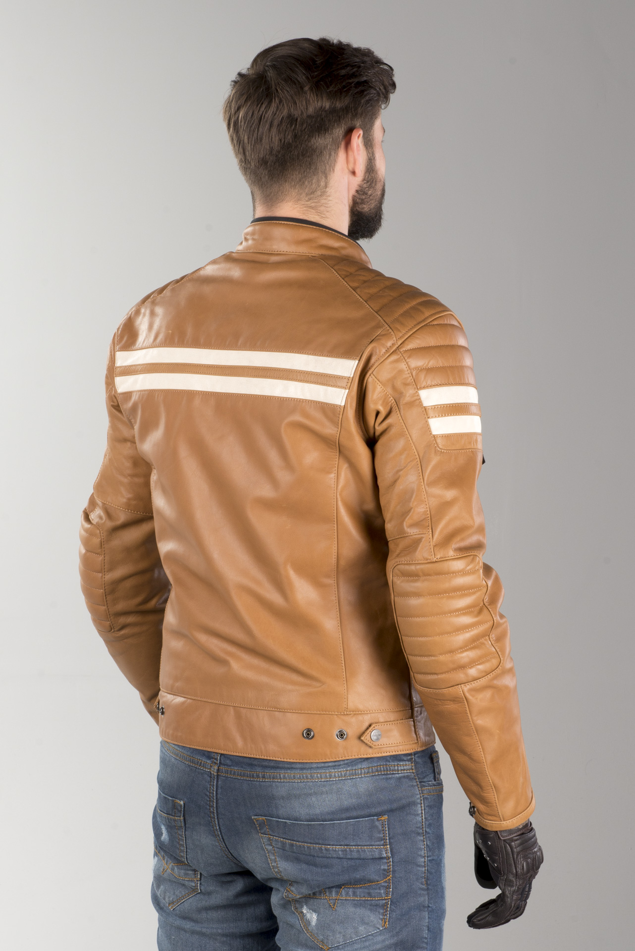 MC Jakke Segura Stripe Brun Beige Nå 6% Du sparer xlmoto.no MC Jakke Segura Stripe Brun Beige Nå 6% Du sparer xlmoto.no