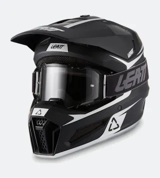 Leatt 3.5 V.27 MX Helmet Kit with Vizion 2.5s Goggles