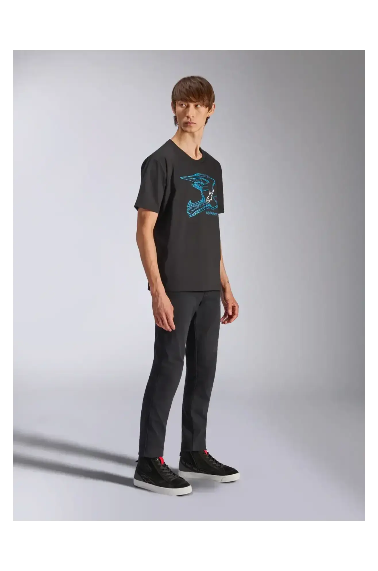 Kratka Majica Alpinestars Čelada MX CSF