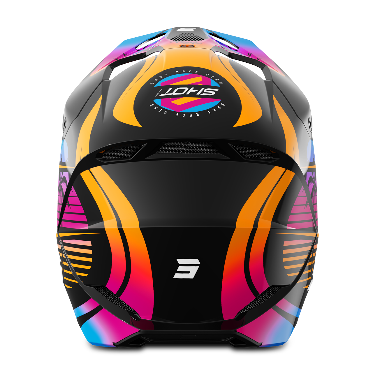 Crosshjelm Shot Race Gear Furious Miami Youth 27