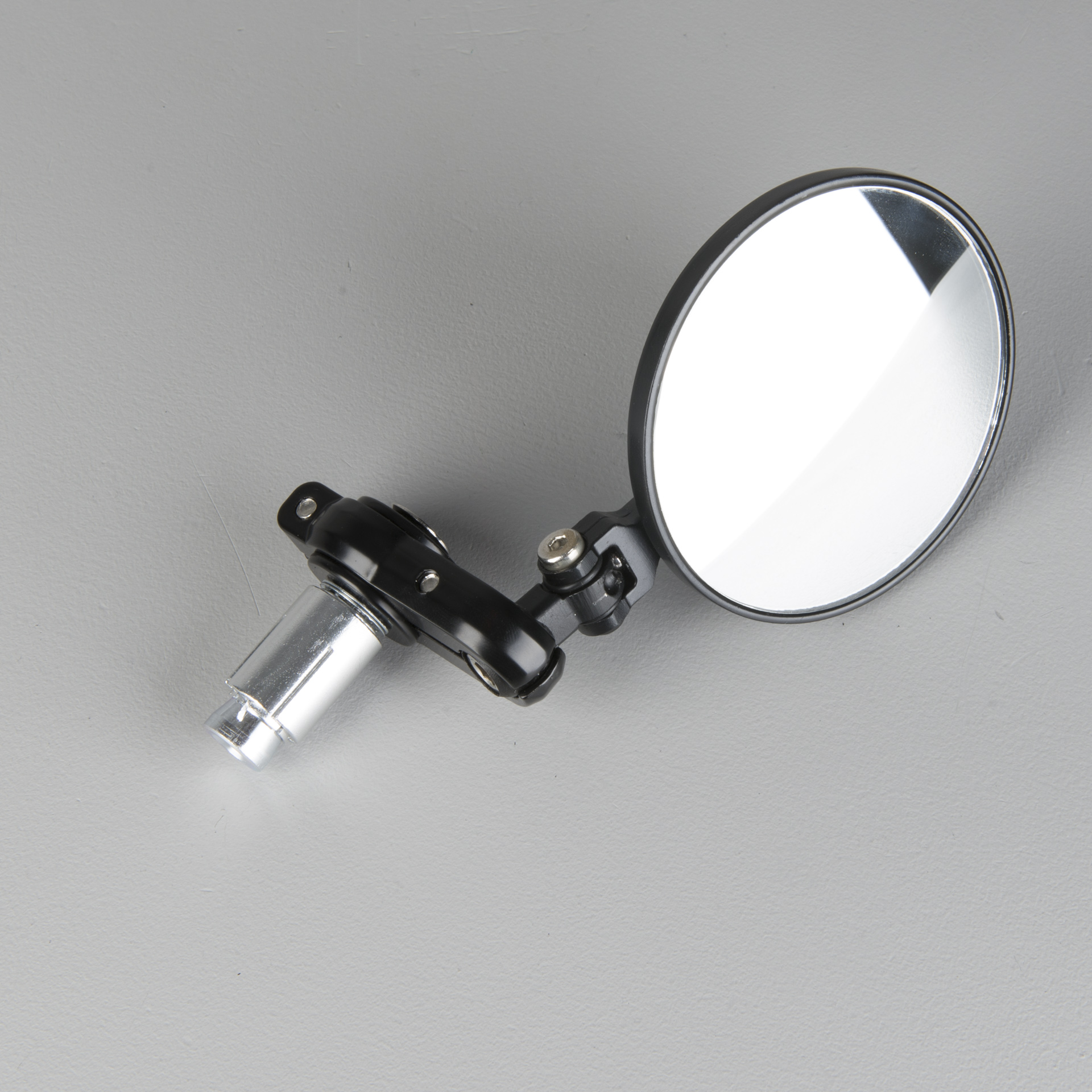 Snell Bar-End Rearview Mirrors Black Adjustable