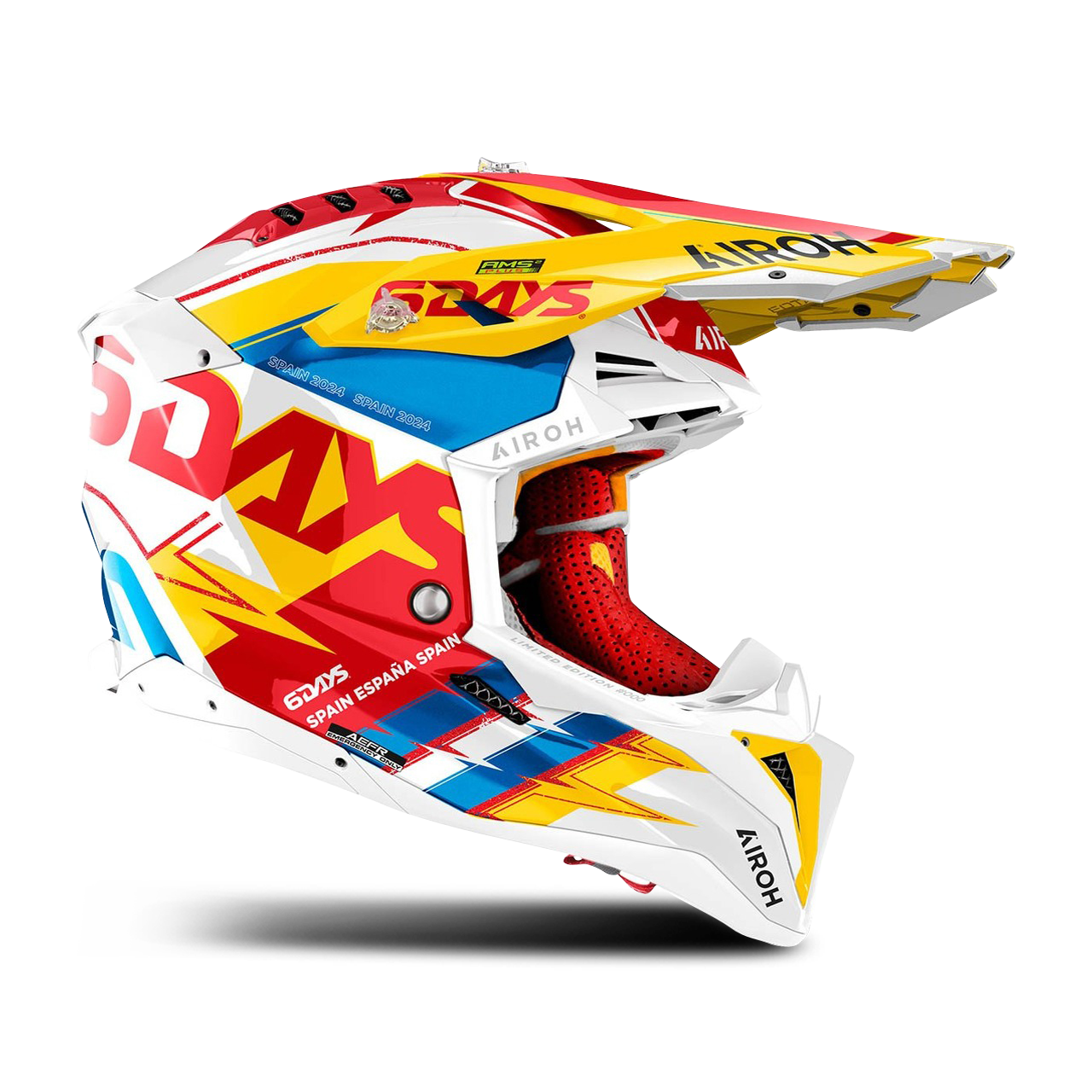 Casco de Cross Airoh Aviator 3 6Days Spain