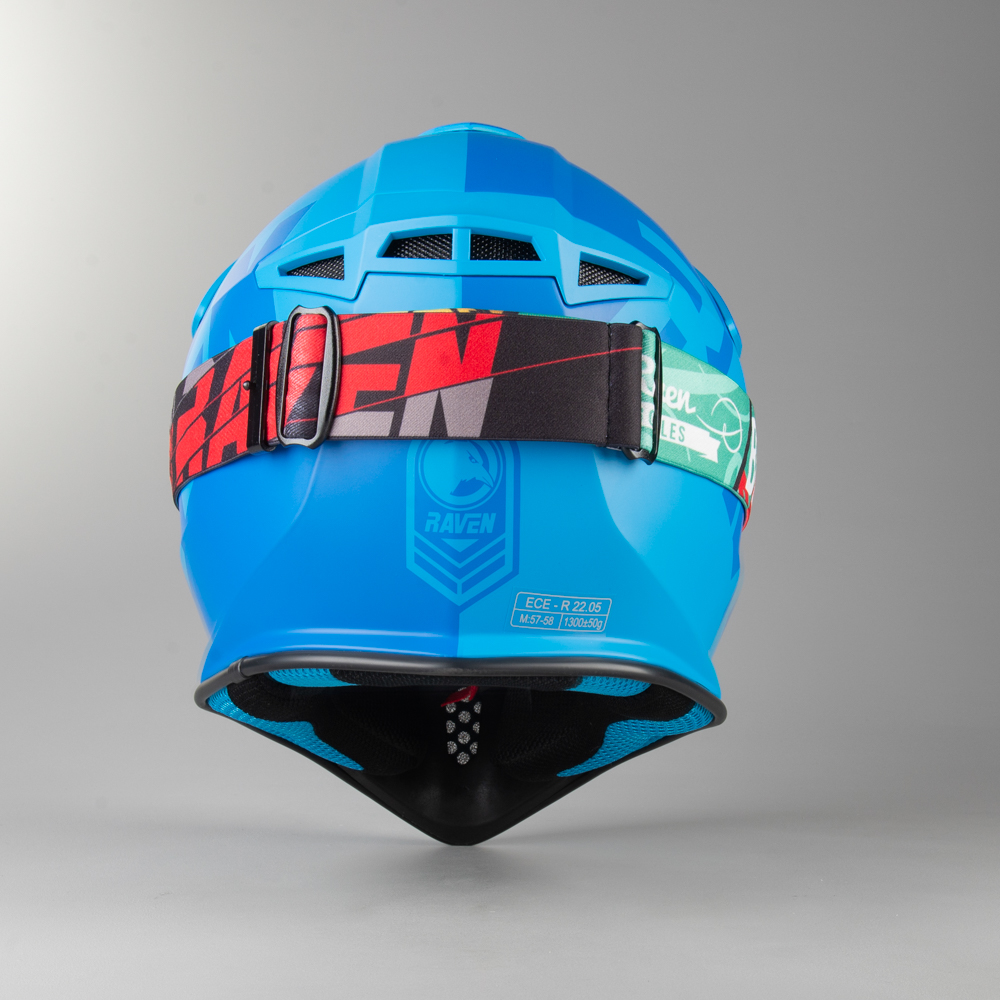 Raven Edge Magnetic Blackout MX Goggles