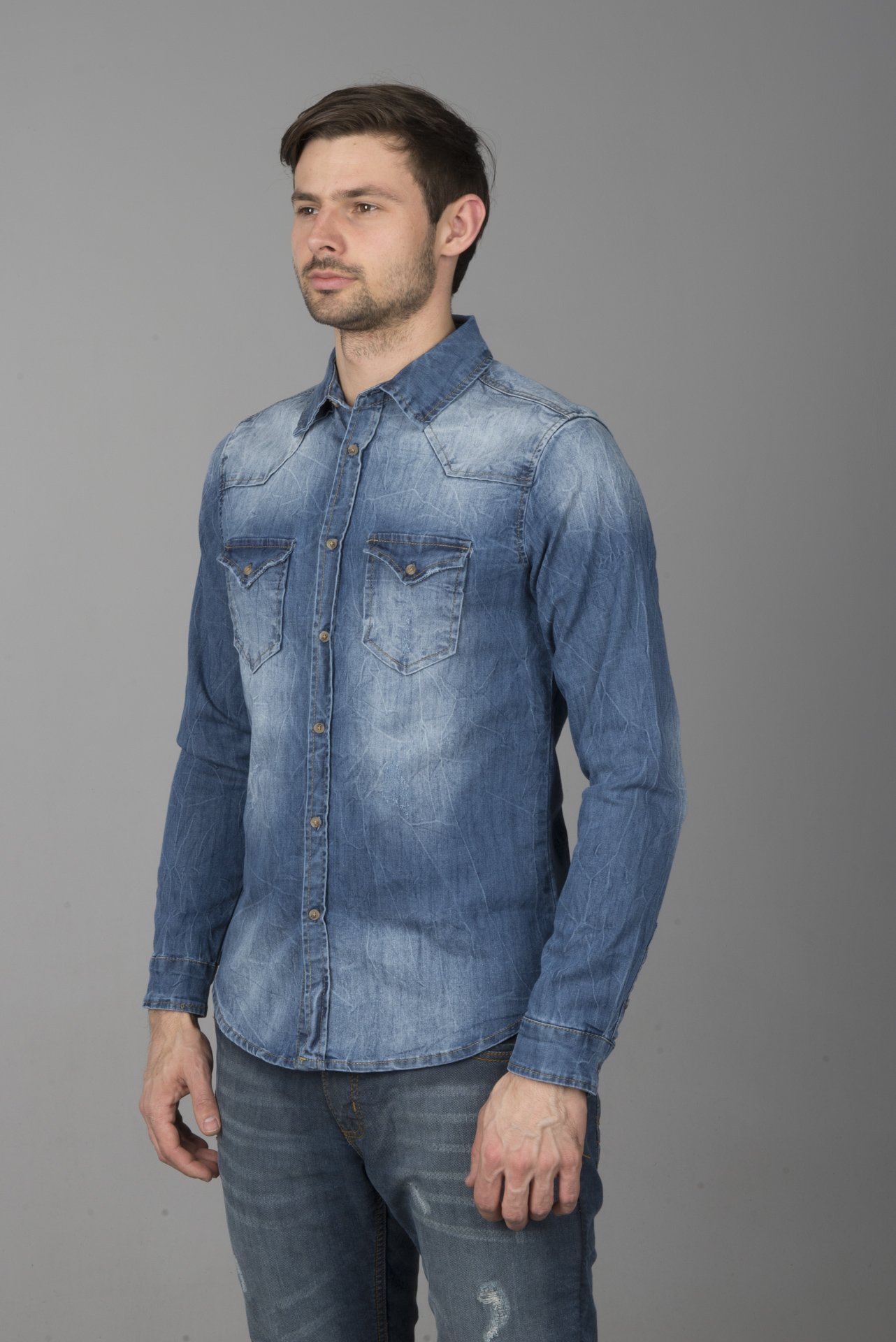 Camisa Denim Brandit Riley