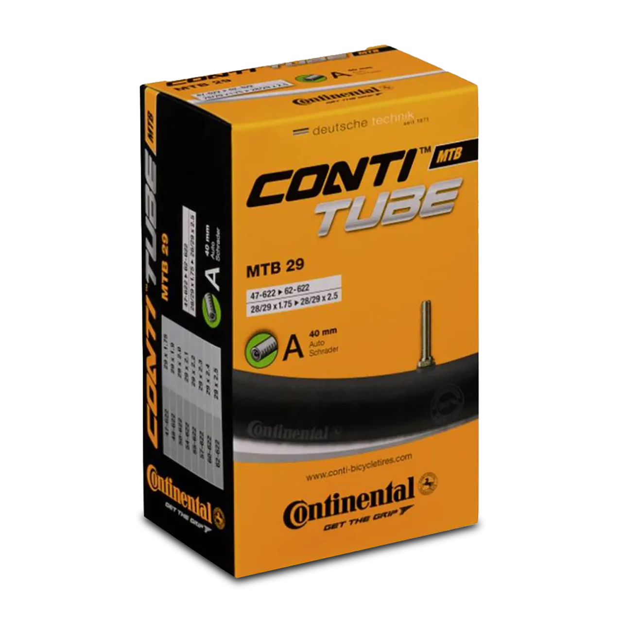 Mtb Wide 29 X 2,50-2,80" Bilventil Slange