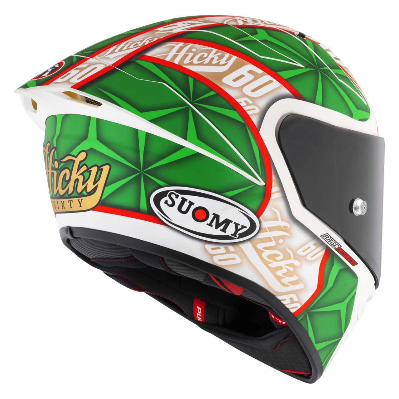 Suomy S1-XR GP Full Face Helmet Hickman Replica 2023