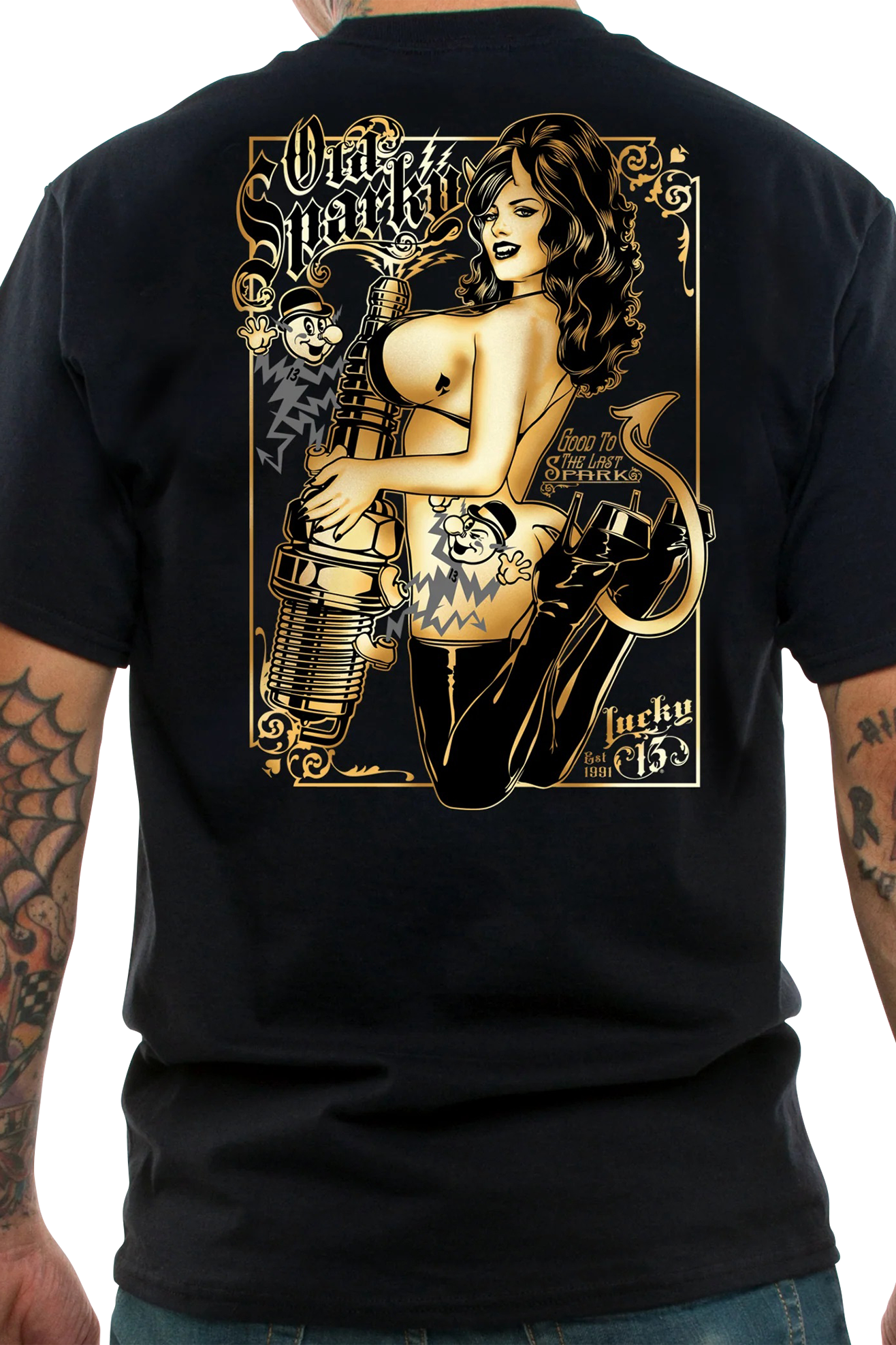 Lucky 13 Old Sparky T-Shirt