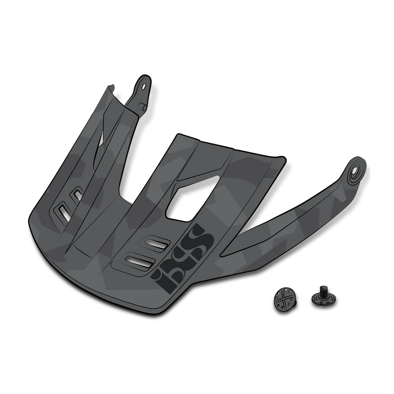 iXS Trigger FF MTB Helmet Peak + Pins