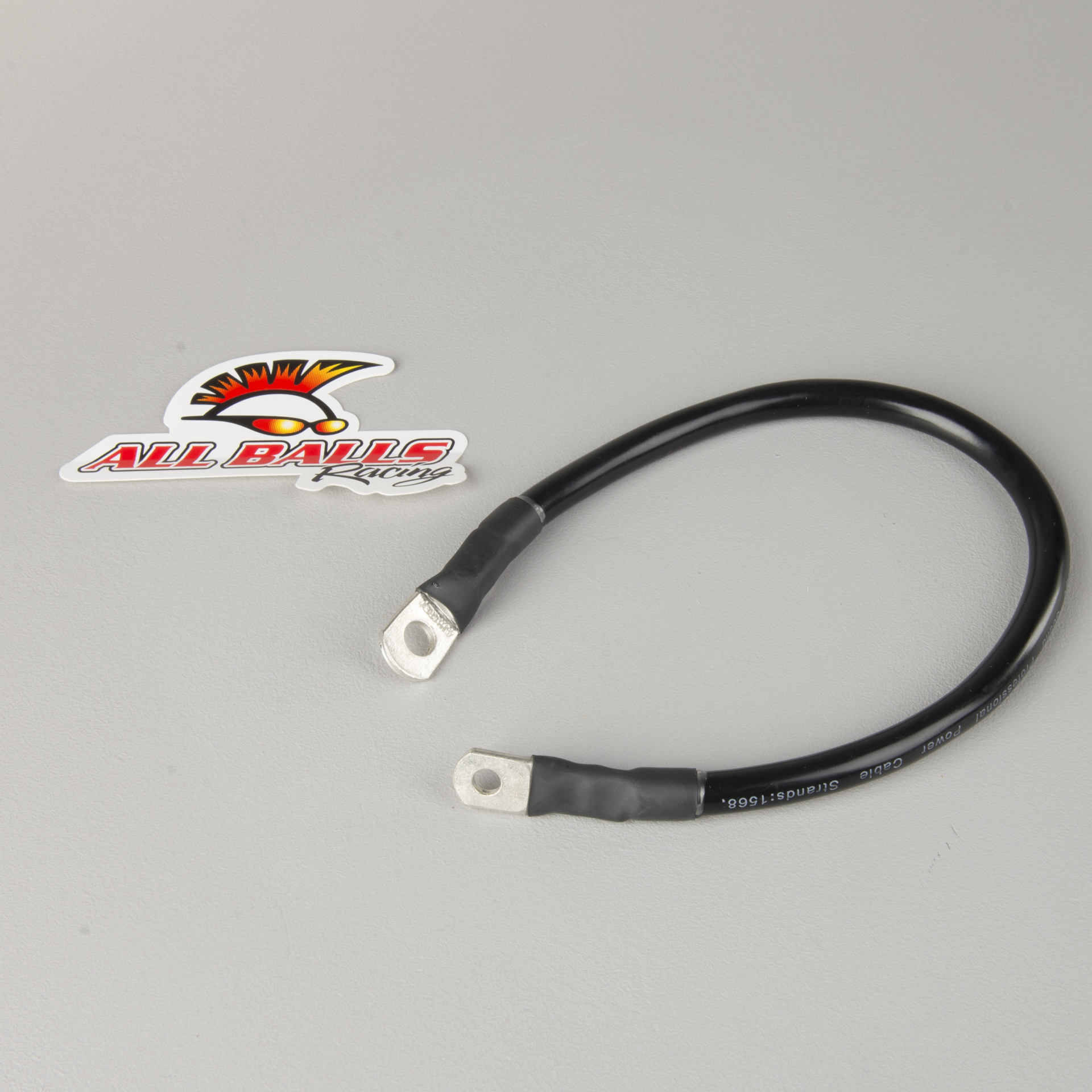 All Balls Racing Battery Cable Black