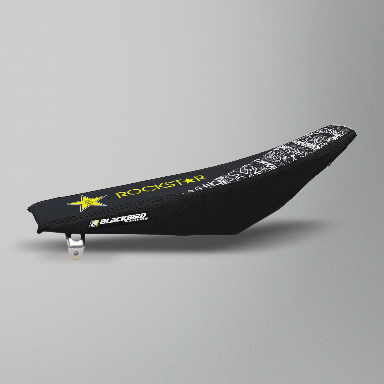 Blackbird Rockstar Energy Complete Decal Kit with Seat Cover Green-Black-Yellow